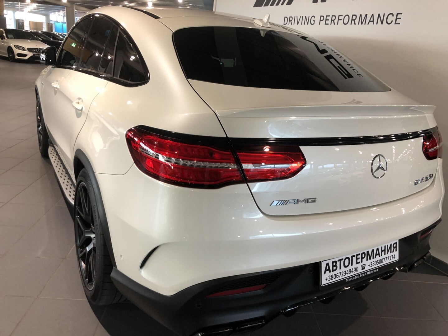 Mercedes-Benz GLE 63 AMG S 585PS Coupe З Німеччини (31287)