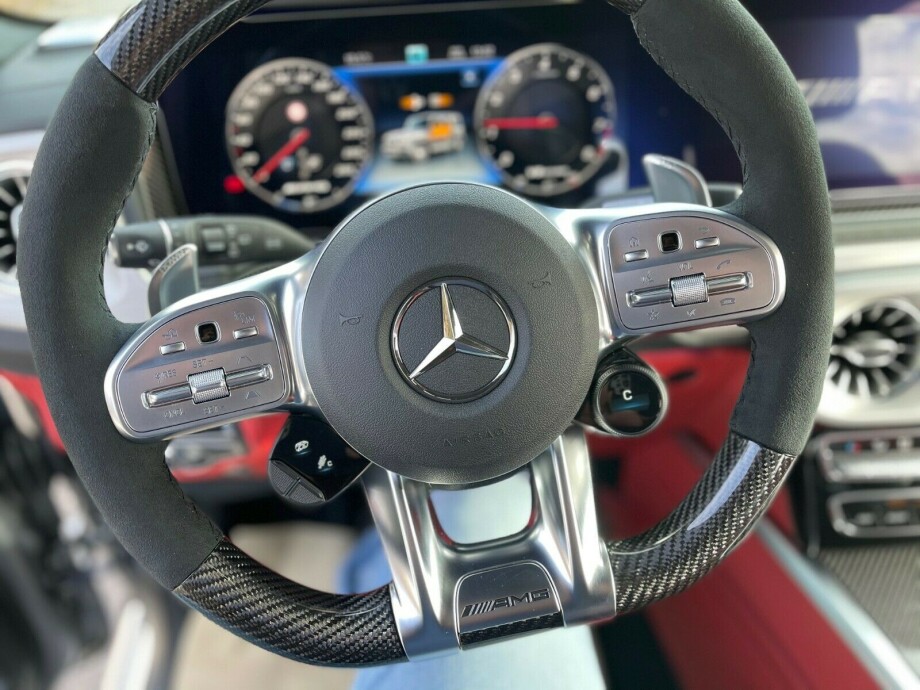 Mercedes-Benz G63 AMG PLATIN MAGNO/RED Carbon  З Німеччини (40172)