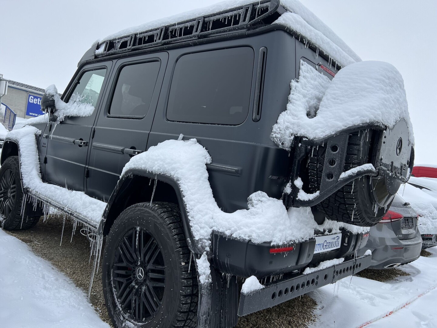 Mercedes-Benz G63 AMG 4x4 Hoch 585PS Quadreat З Німеччини (82787)