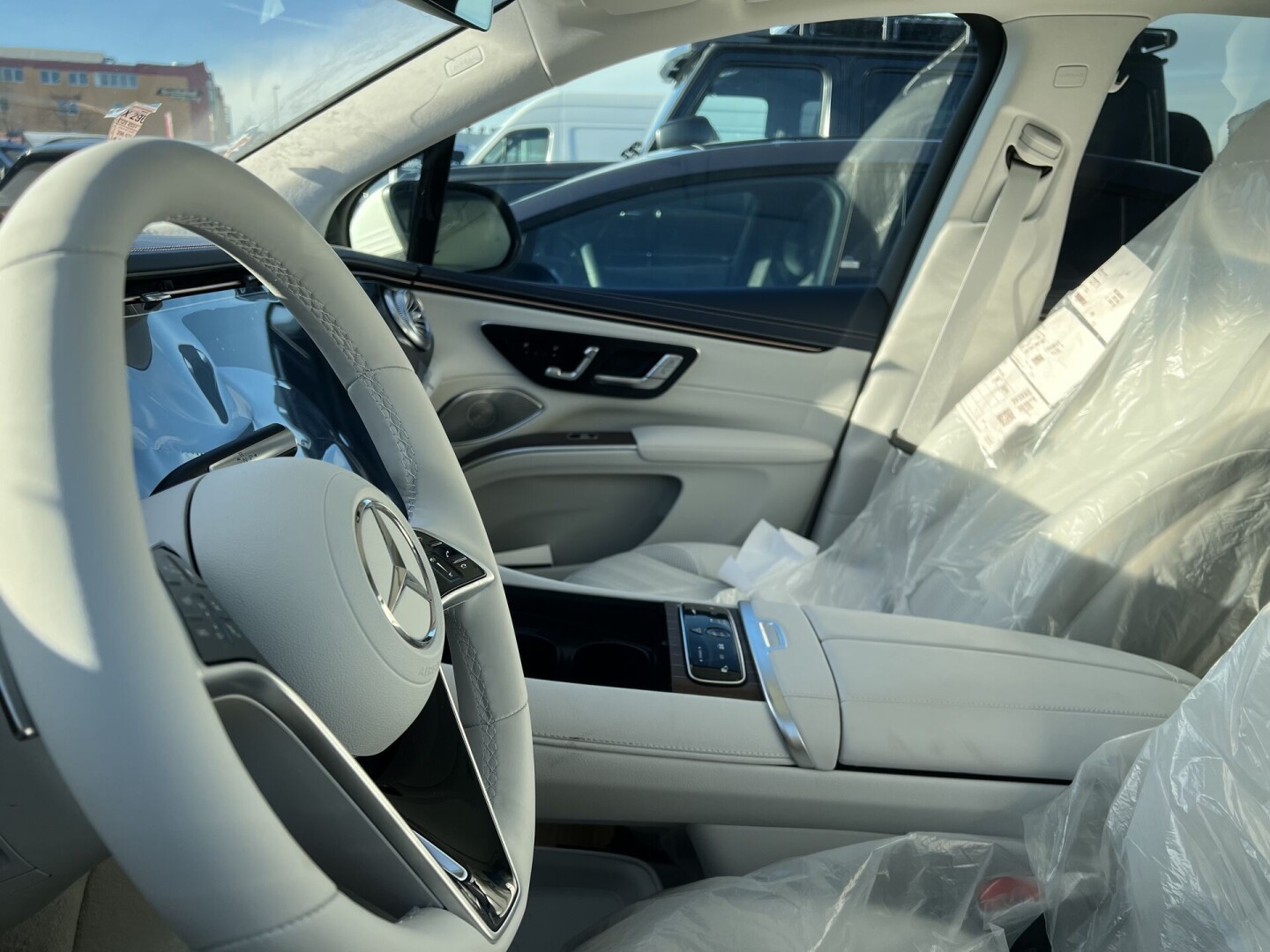 Mercedes-Benz EQS 450+ SUV Hyperscreen Black 360PS 108kWh 575km З Німеччини (85336)