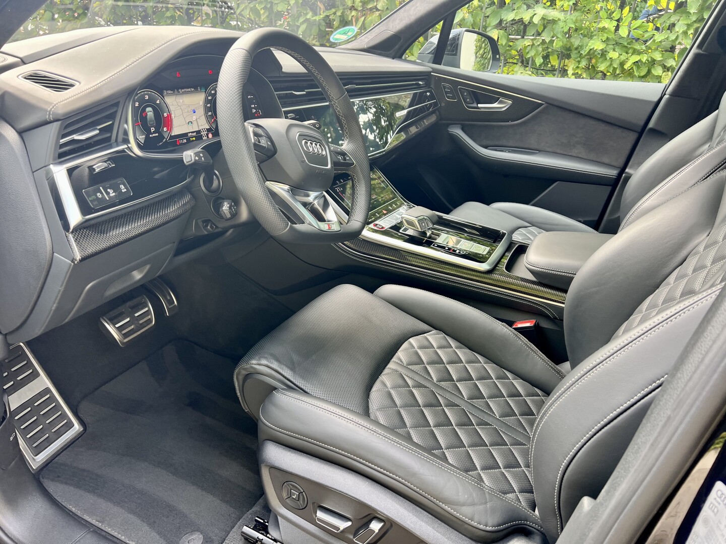 Audi SQ7 4.0TDI Keramik Carbon Night-Vision Laser B&O 7-Set З Німеччини (128526)