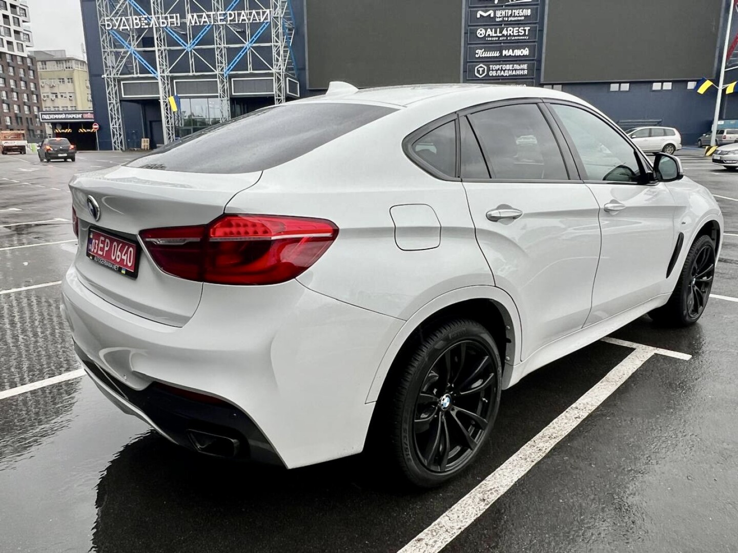 BMW X6 M50d xDrive M-Sport Black-Paket LED Aus Deutschland (128788)