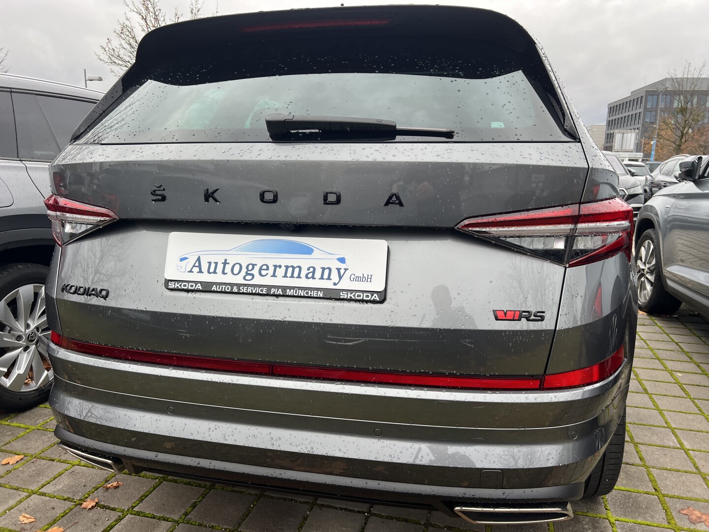 Skoda Kodiaq RS 2.0TSI 4x4 DSG 245PS Black Matrix Из Германии (129310)