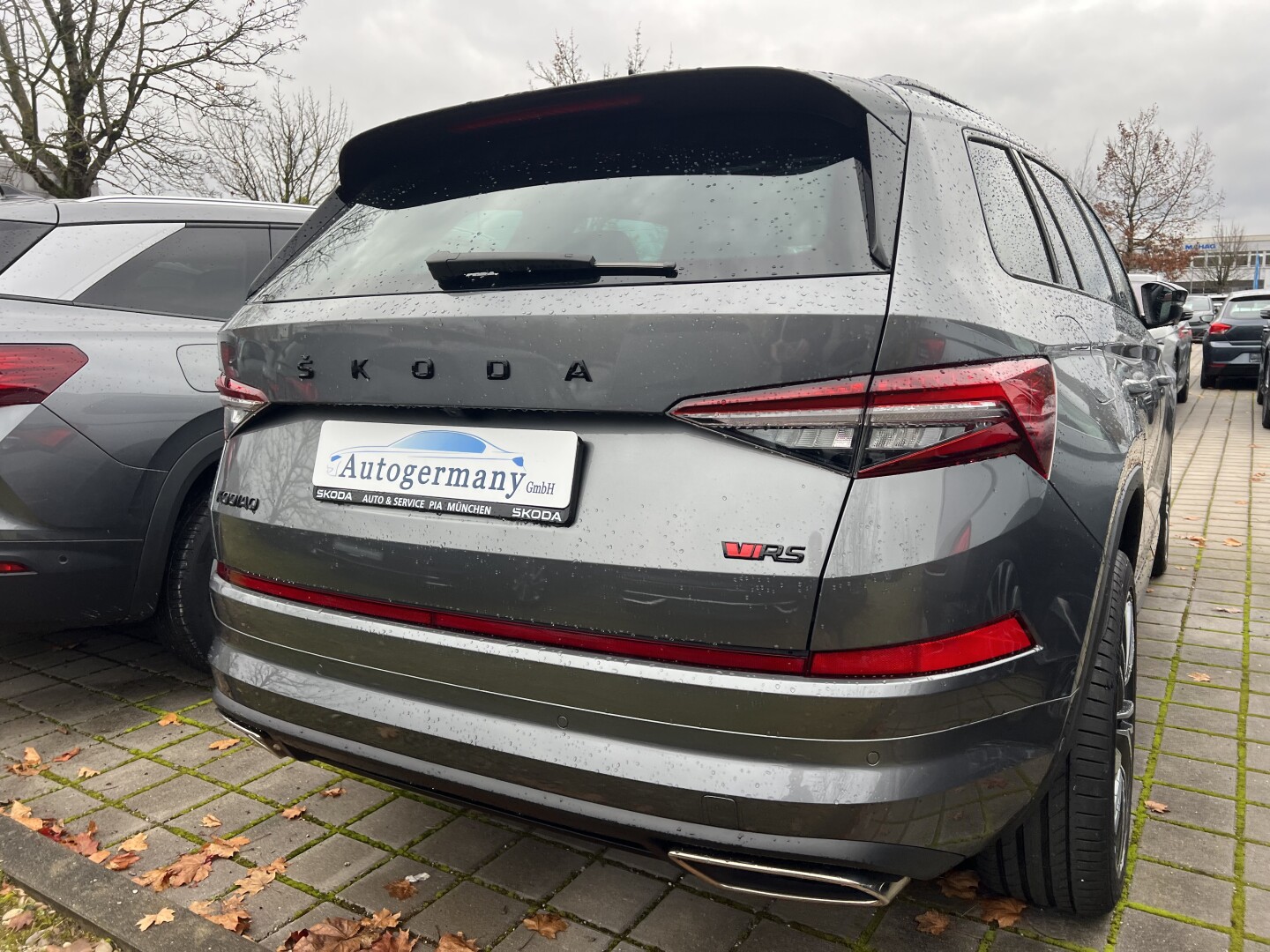 Skoda Kodiaq RS 2.0TSI 4x4 DSG 245PS Black Matrix Из Германии (129309)