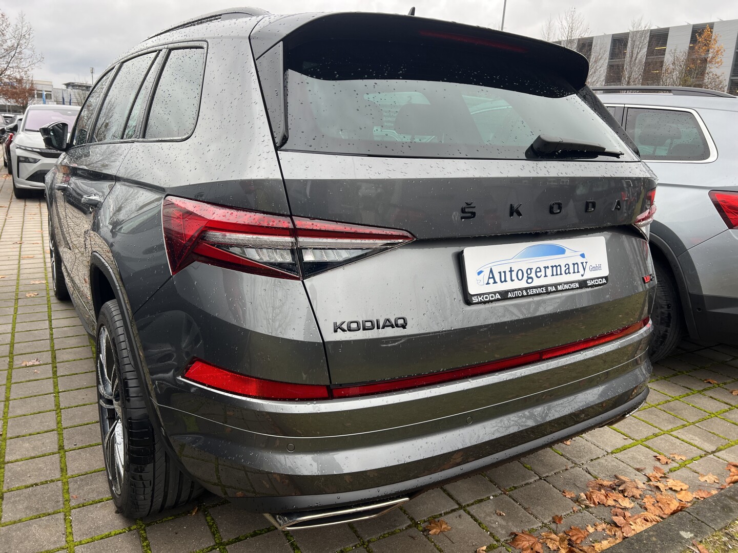 Skoda Kodiaq RS 2.0TSI 4x4 DSG 245PS Black Matrix Из Германии (129307)