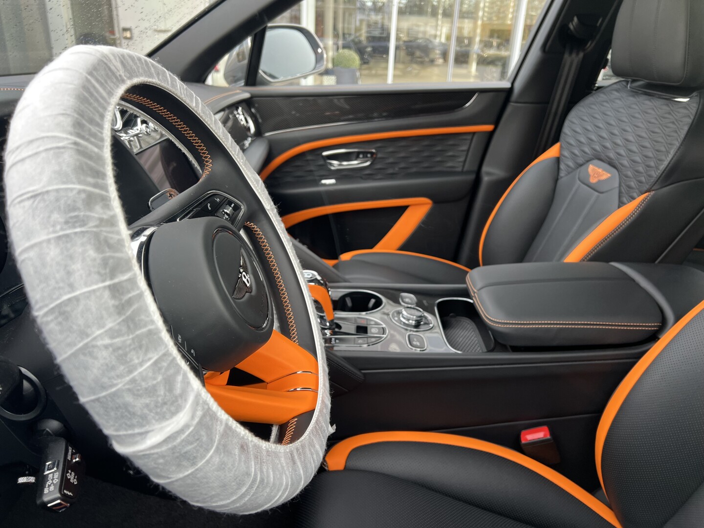 Bentley Bentayga Speed 650PS Black-Orange Paket Из Германии (129465)
