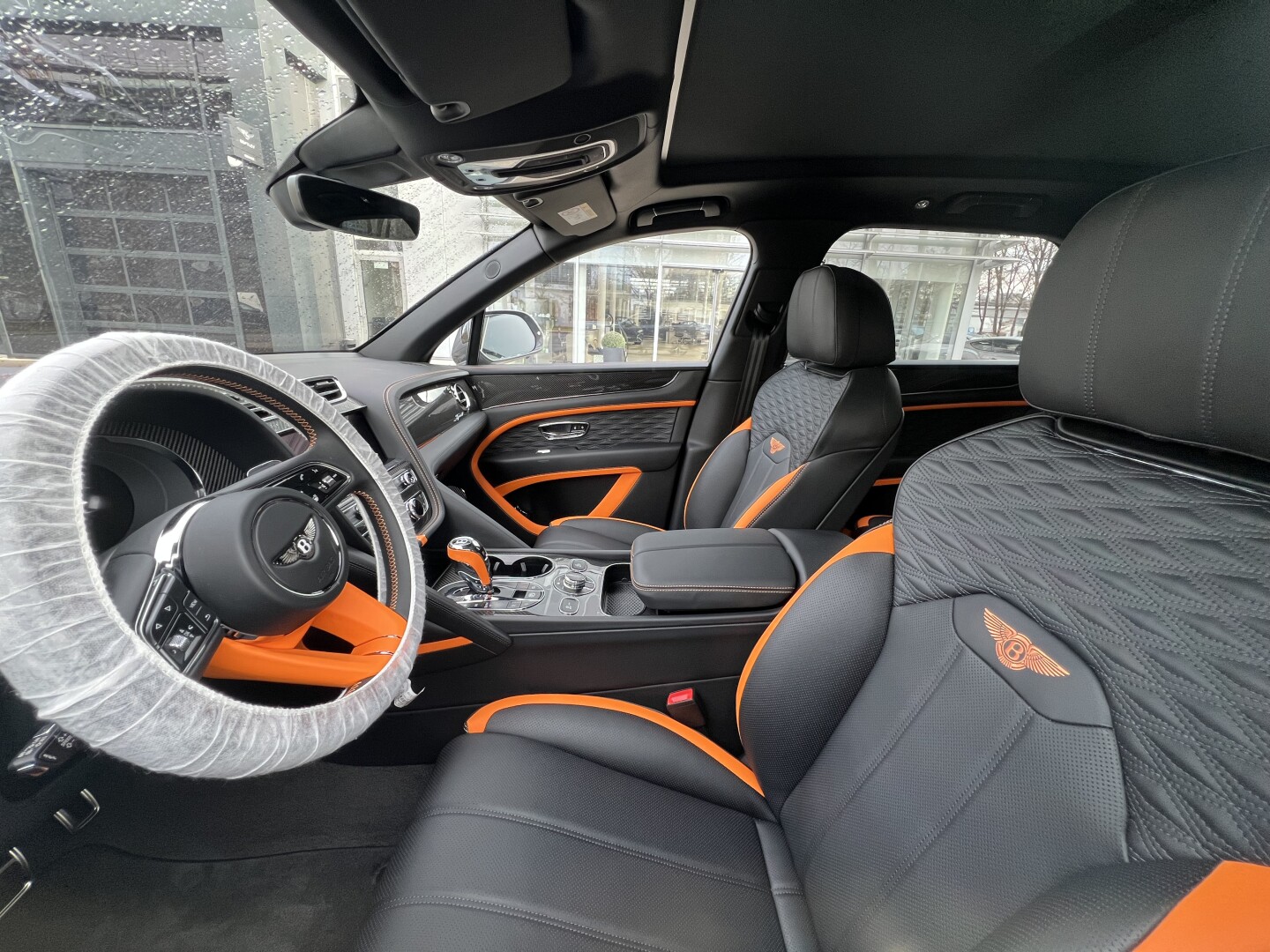 Bentley Bentayga Speed 650PS Black-Orange Paket Из Германии (129463)