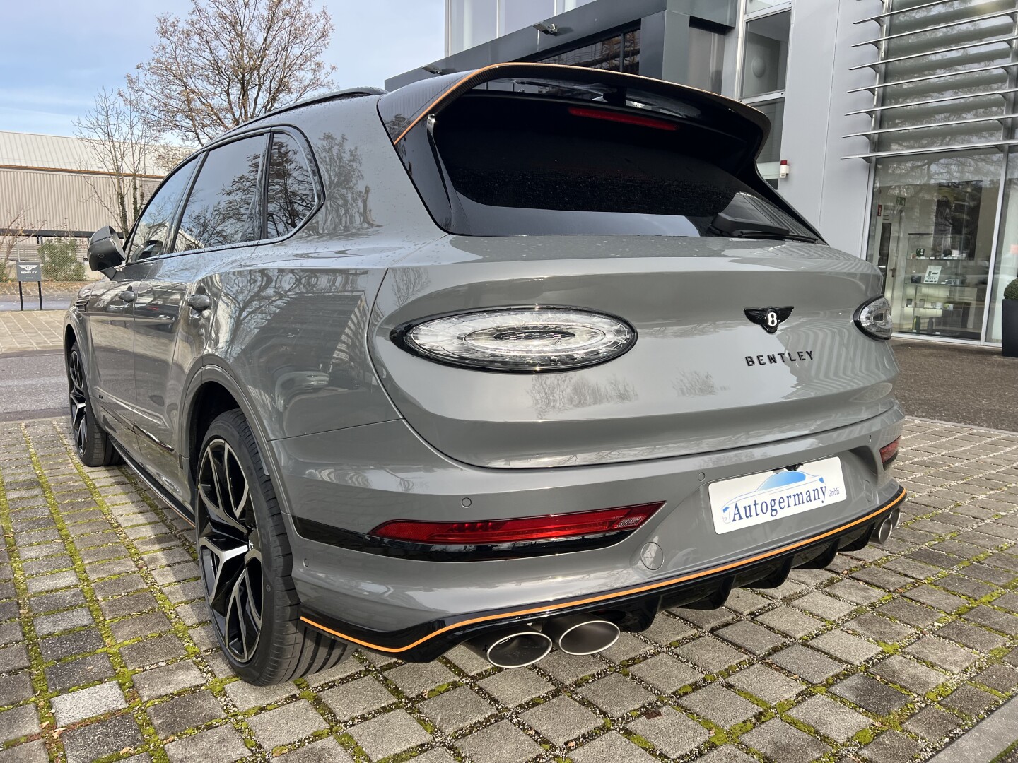 Bentley Bentayga Speed 650PS Black-Orange Paket Из Германии (129476)