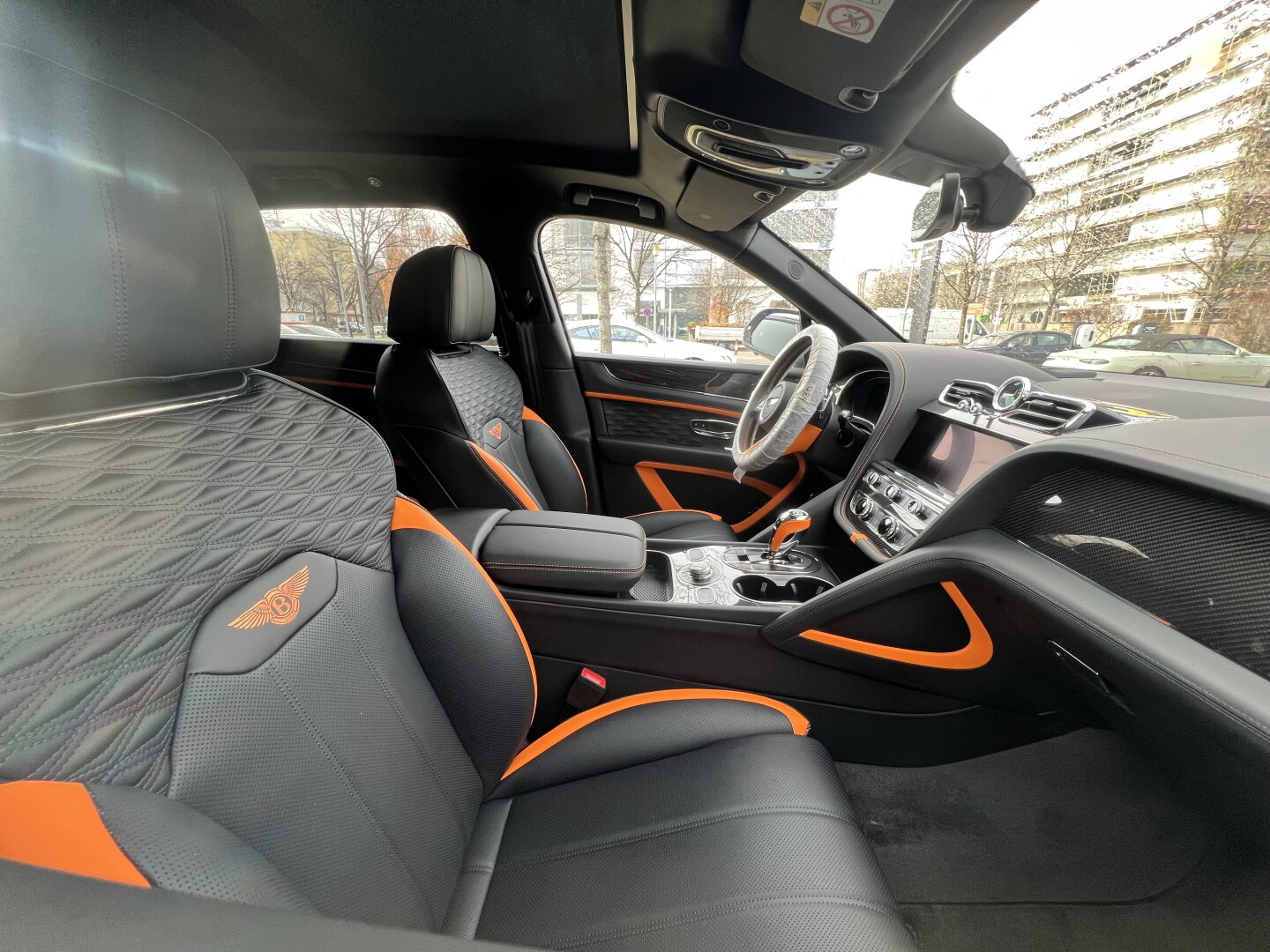Bentley Bentayga Speed 650PS Black-Orange Paket Из Германии (129482)