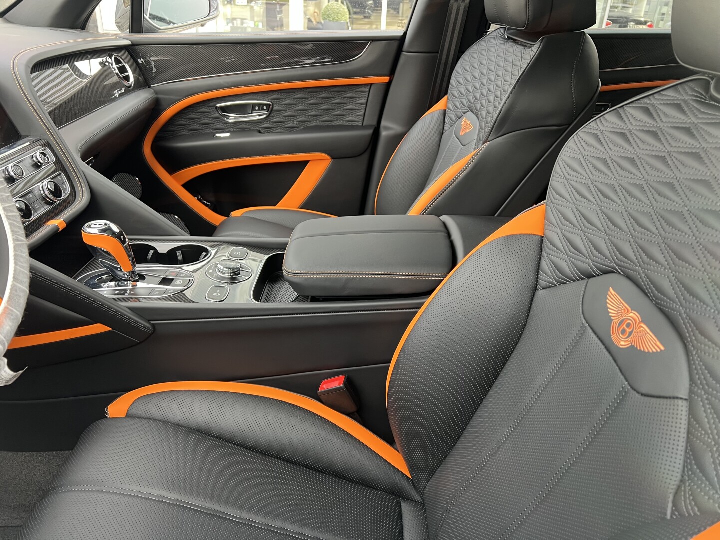 Bentley Bentayga Speed 650PS Black-Orange Paket Из Германии (129468)