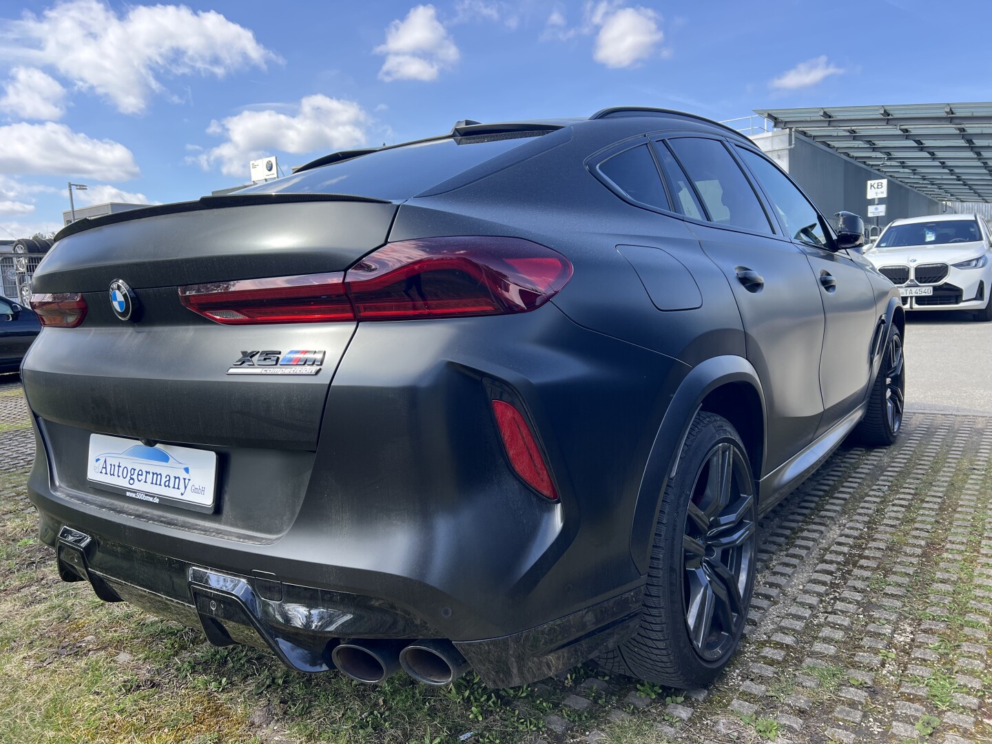 BMW X6 M Competition 625PS Black-Matt Individual  З Німеччини (130917)