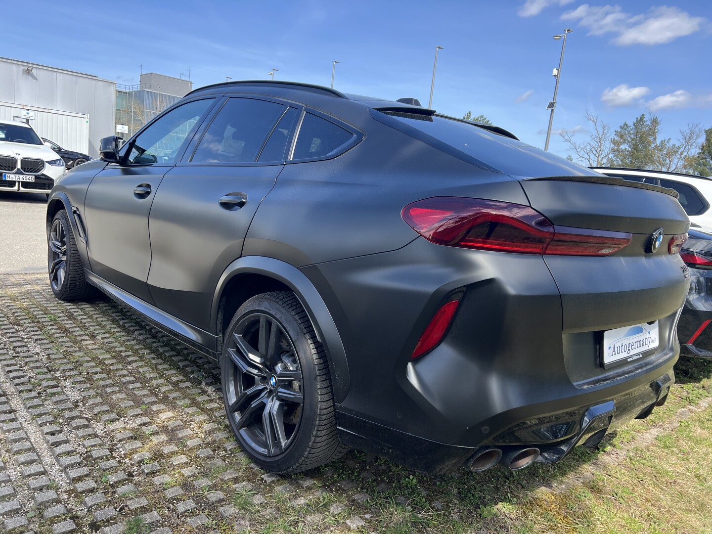 BMW X6 M Competition 625PS Black-Matt Individual  З Німеччини (130913)