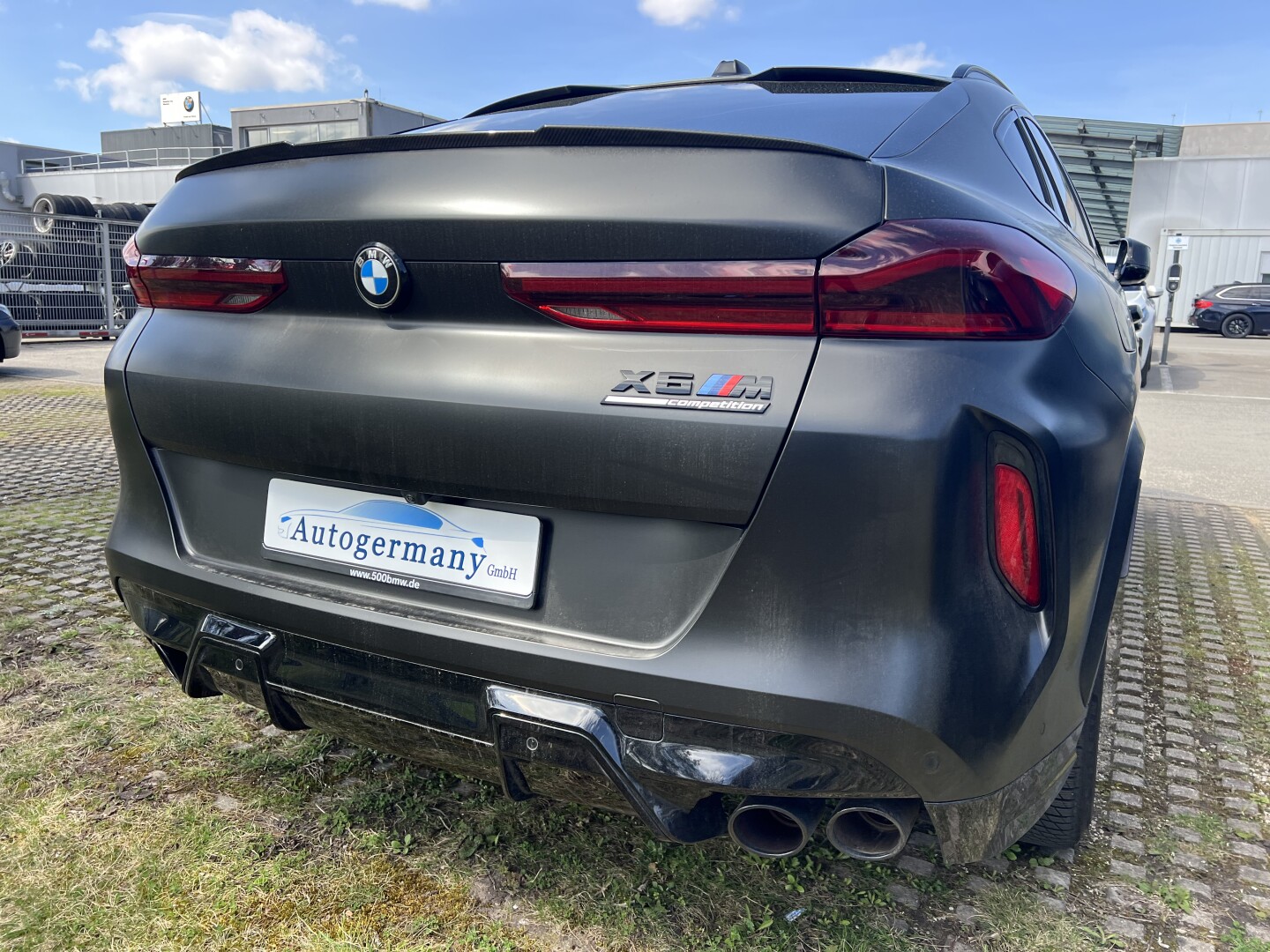 BMW X6 M Competition 625PS Black-Matt Individual  З Німеччини (130916)
