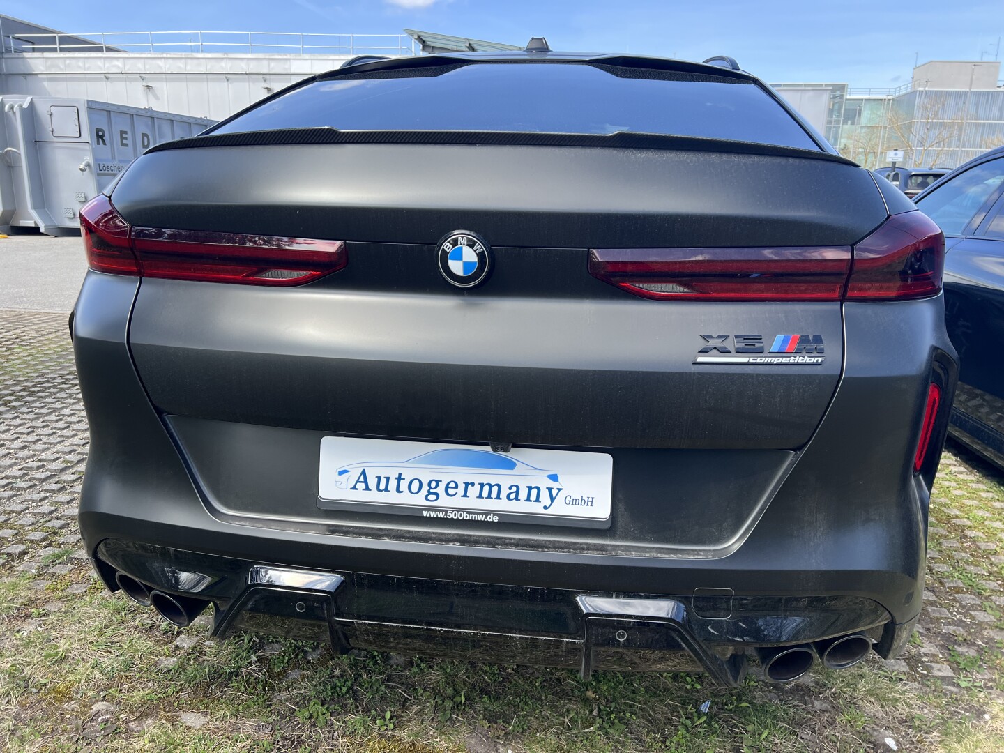 BMW X6 M Competition 625PS Black-Matt Individual  З Німеччини (130915)