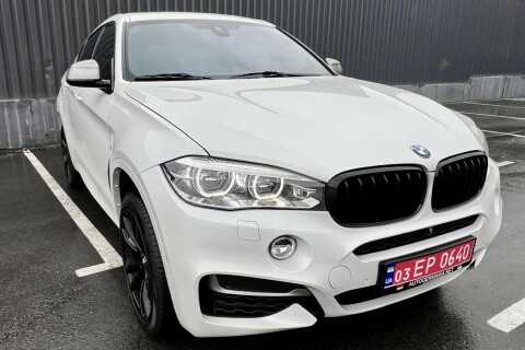 BMW X6 M50d xDrive M-Sport Black-Paket LED